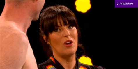 Naked Attraction S Anna Richardson SHOCKED As Starkers Man Launches Into Awkward KISS TV