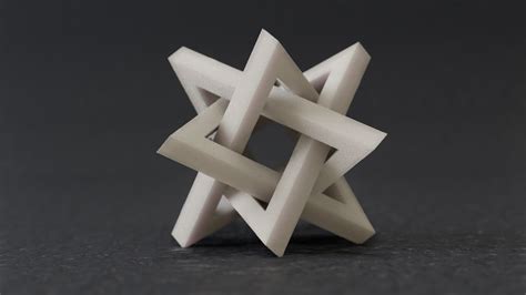 Orderly Tangle 02 Four Hollow Triangles 3d Model 3d Printable Cgtrader