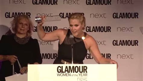Amy Schumer Gives Hilariously Unapologetic Acceptance Speech At Women