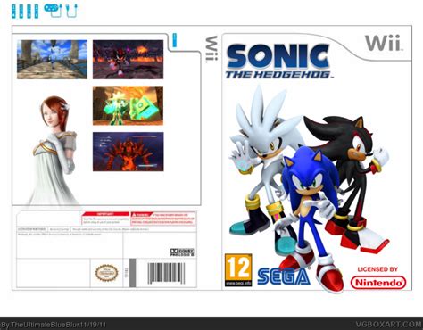 Sonic The Hedgehog 2006 Wii Box Art Cover By Theultimateblueblur