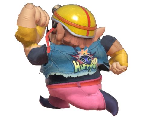 Biker Wario Uppercutting By Transparentjiggly64 On Deviantart