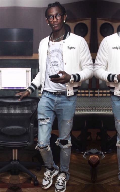 Young Thug Outfit From August 5 2018 Whats On The Star