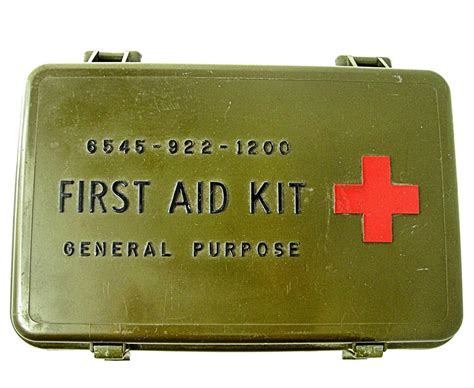 Vintage Us Army Medical Supply Kit Vietnam War Artifact Etsy