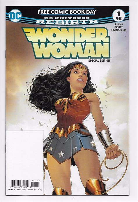 119 Fcbd Wonder Woman Special Edition 1 Dc 2017 Nm Sold By