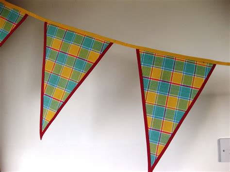 Large Outdoor Bunting Hand Made Cotton Outdoor Bunting Etsy