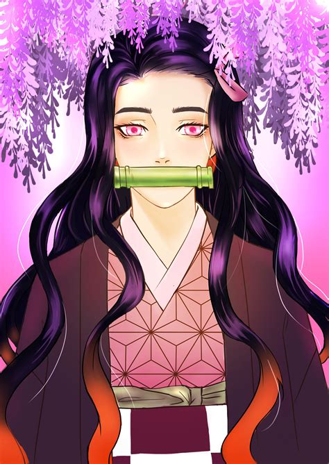 My Fanart Of Nezuko Rkimetsunoyaiba