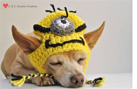Despicable Me Minion Dog Hat Pet Hat Cat Hat Dog Costume Pet