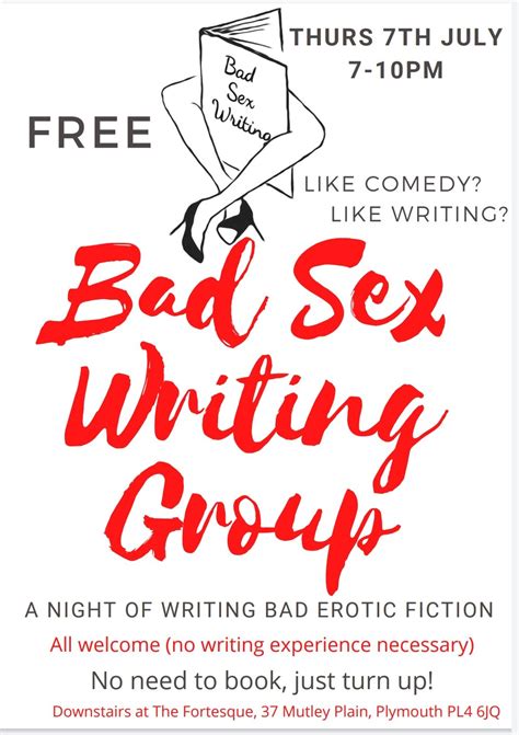 Bad Sex Writing Badsexwriting Twitter