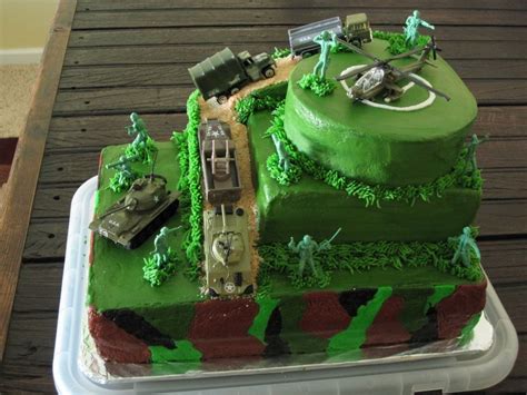 Decorating by fourangelsmommie updated 27 jul 2006 , 8:53am by taznjo fourangelsmommie posted 19 jul 2006 , 7:03pm. Army Cake — Children's Birthday Cakes | Army cake, Army birthday cakes, Childrens birthday cakes