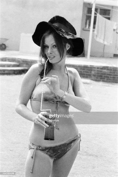 Vicki Michelle British Actress Relaxes In Her Garden With A Cold News Photo Getty Images