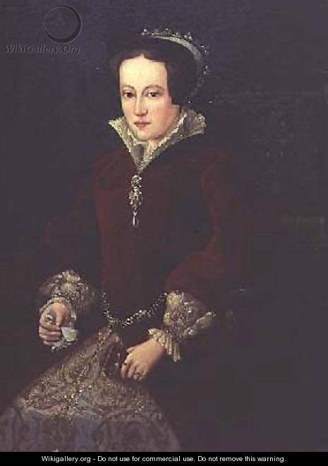 Portrait Of Queen Mary I Of England After Mor Sir Anthonis Antonio Moro