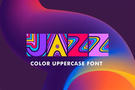 Jazz Color Font Behance