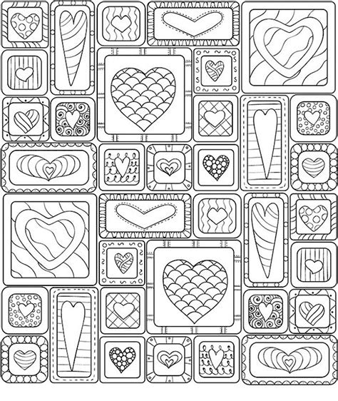 Valentine Coloring Pages For Adults