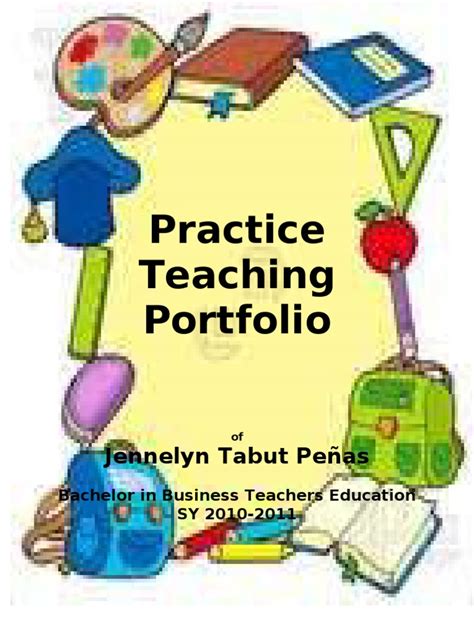 My Practice Teaching Portfolio