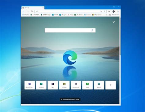 New Chromium Based Edge Browser Begins To Roll Out Via Windows Update