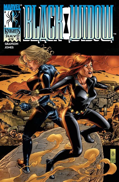 Black Widow 1999 2 Comic Issues Marvel Marvel Comics Covers