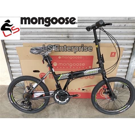 Gave my specialized expedition to my grandson and picked up a mongoose selous through nashbar. All New 20" Mongoose Folding Bike Shimano 24 Speed ...