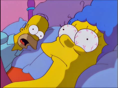 Choc Chez Les Simpsons Homer Et Marge Divorcent