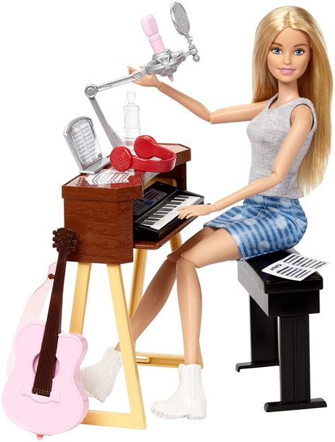 barbie musician doll and playset with guitar keyboard and more [amazon exclusive] thenlevel