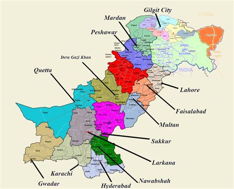 Mapas Do PaquistÃo Geografia Total