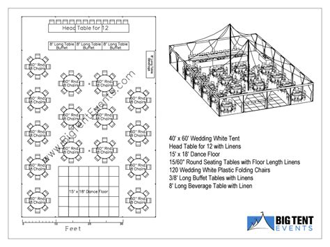 120 Guest Reception Seating Big Tent Events