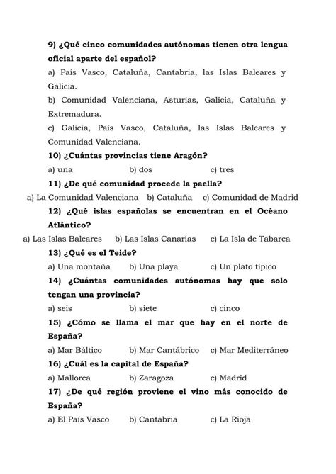 Las Comunidades Autónomas Worksheet Live Worksheets