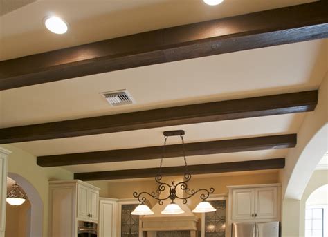 Faux Wood Beam Ceiling Designs Classique Cuisine Charlotte Par