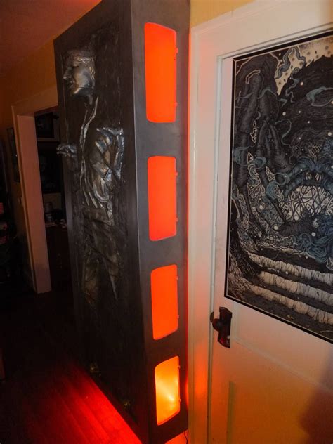 Assembling A Full Sized Han Solo In Carbonite Make Han Solo