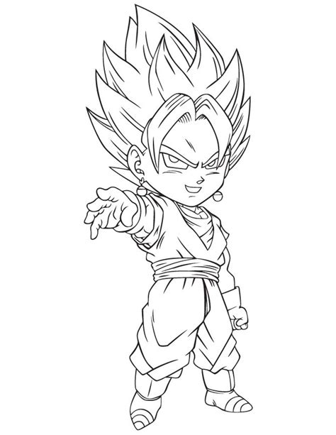 Goku Ssj4 Coloring Pages at GetColorings.com | Free printable colorings