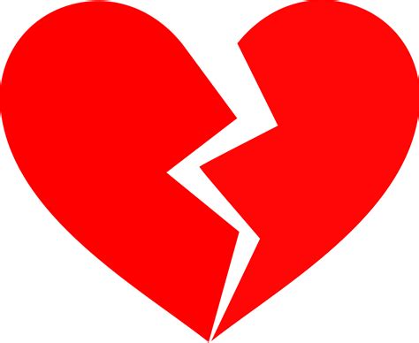 Broken Heart Clip Art Clipart Best