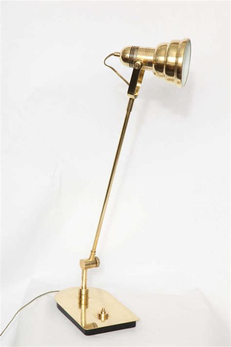 1960s Articulated Brass Table Lamp For Sale At 1stdibs