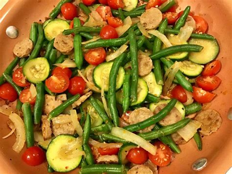 I will be making it tonight. Chicken Apple Sausage and Vegetables ⋆ Motivate Educate Repeat
