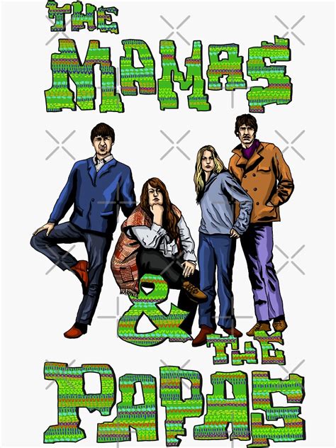 The Mamas And Papas Sticker For Sale By Helenacooper Redbubble