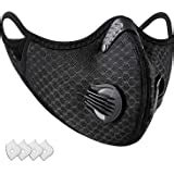 Astroai Reusable Dust Face Mask With Filters Upgraded Design For Better Personal Protection