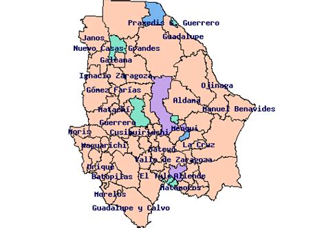 Coahuila Municipios Mapa Imagui