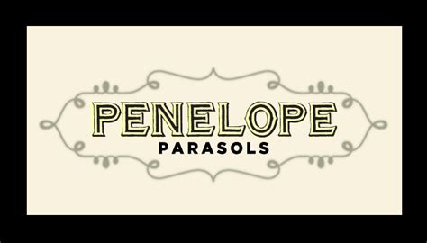 Penelope Parasols Logo Color Of Thunder