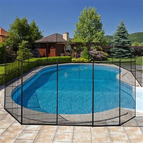 Buy Giantex Pool Fence For In Ground Easy Diy Installation Pool Barrier