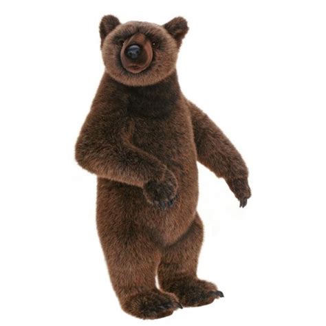 2575 Brown Handcrafted Extra Soft Plush Grizzly Bear Stuffed Animal