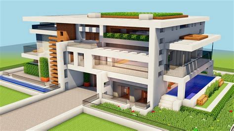 It will be used for reference for your projects. Cool Modern Minecraft Houses Blueprints - Floor Plans ...