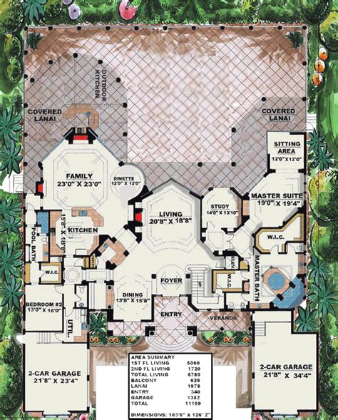 Stunning Two Story Luxury Home Plan 66070we Architectural Designs