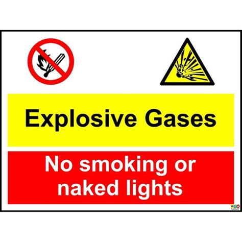 Explosive Gases No Smoking No Naked Lights Sign My Xxx Hot Girl