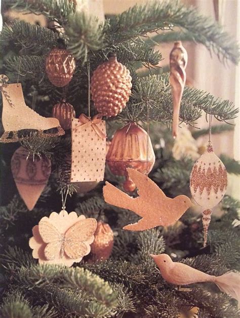 Martha Stewart Glittered Paper Ornaments