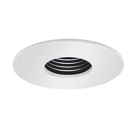 Halo d esc r iption type catalog # pinhole trim for 4 h99 incandescet family of recessed housings. 3" Low voltage recessed lighting black baffle white ...