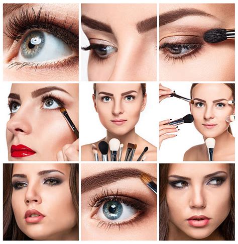 Makeup Collage Stock Photos Pictures And Royalty Free Images Istock