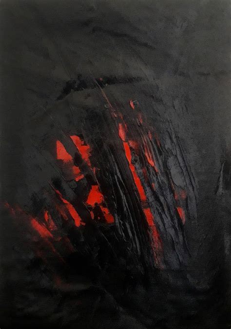 Black Minimalist Abstract Painting Modern Art Painting Ph