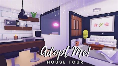 Tiny Modern Aesthetic House Tour 🌸 Roblox Adopt Me Youtube