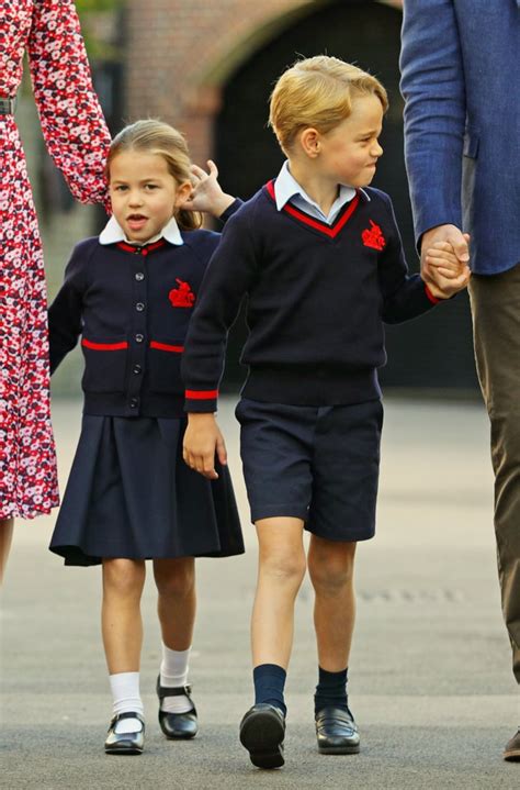 Princess Charlottes First Day Of School Pictures Popsugar Celebrity