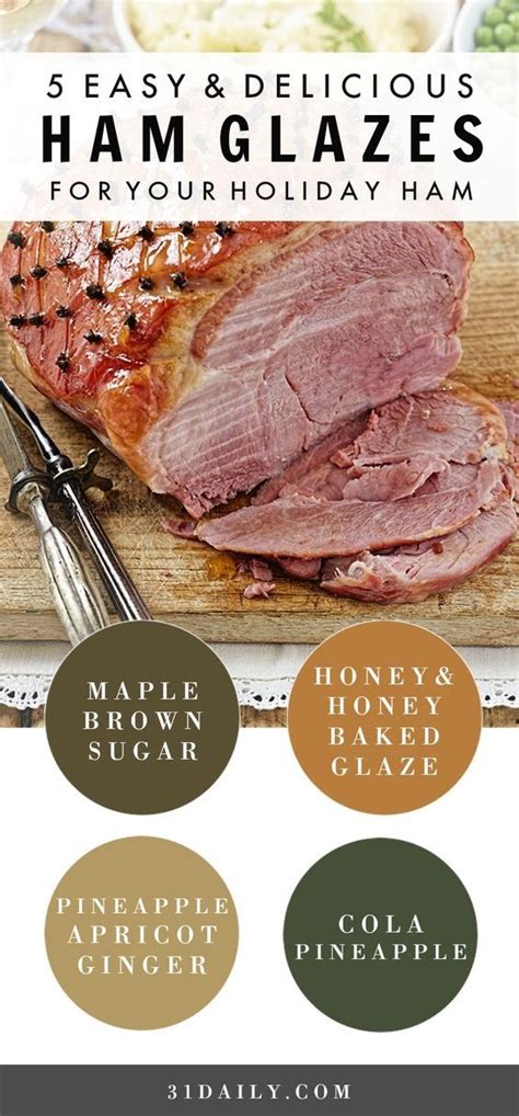 Easy And Delicious Glazes For Holiday Hams Daily Com Holiday Ham