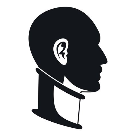 Cervical Collar Icon Simple Style 15228938 Vector Art At Vecteezy