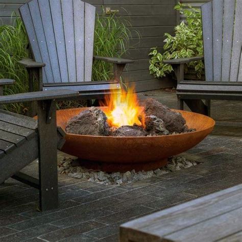 Top 60 Best Metal Fire Pit Ideas Steel Backyard Designs